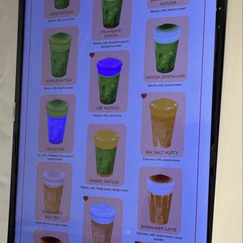 Febe Coffee - part of the menu - Coffee & Tea Near Me - Irvine, California Febe Coffee - part of the menu - Coffee & Tea Near Me - Irvine, California