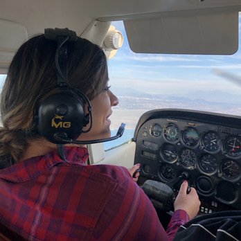 Riverside Flight Academy - My fiancé doing a discovery flight ! - Flight Instruction Near Me - Riverside, California