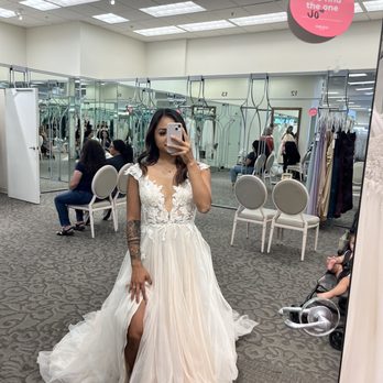 David's Bridal - A dress I did not end up choosing but was a runner up with my number one! (Jessica chose this one out and it was gorgeous!!) - Bridal Near Me - Pinole, California