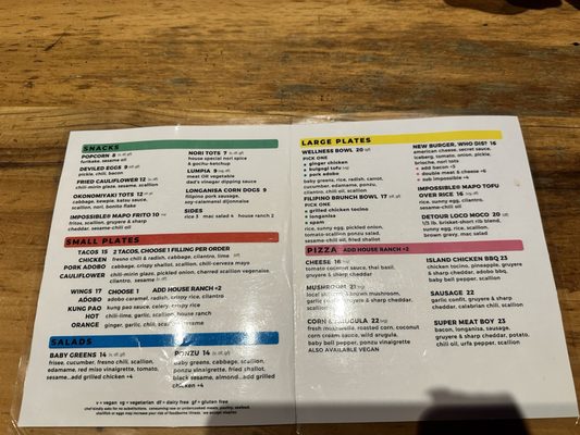 Menu photo 6 The Detour San Francisco, CA Menu photo 6 The Detour San Francisco, CA