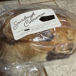 Sourdough Cinnamon Bread (no raisins)
