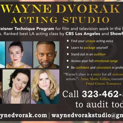 user provided Wayne Dvorak Acting Studio photo