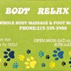 Body Relax gift card