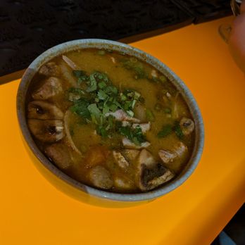 Ledo Thai - Tom yum with pork - Thai Near Me - Denver, Colorado