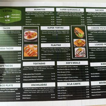 Tacos By Tijuana - Menu 2 - Mexican Near Me - Fair Oaks, California