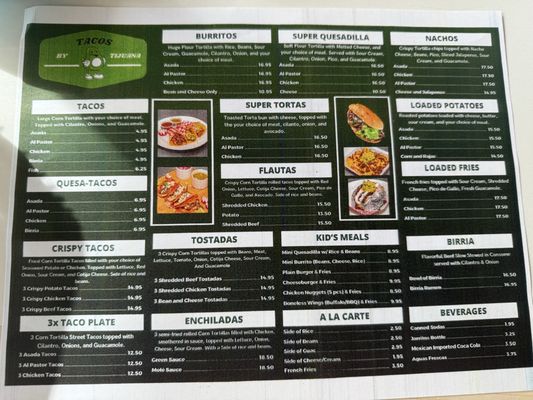 Menu photo 2 Tacos By Tijuana Fair Oaks, CA