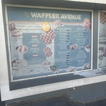 Waffler Avenue - Menu outside - Cafes Near Me - San Juan, Puerto Rico Waffler Avenue - Menu outside - Cafes Near Me - San Juan, Puerto Rico