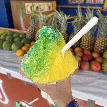 Coconut Joe - Large Shave Ice - Fruits & Veggies Near Me - Hauula, Hawaii Coconut Joe - Large Shave Ice - Fruits & Veggies Near Me - Hauula, Hawaii