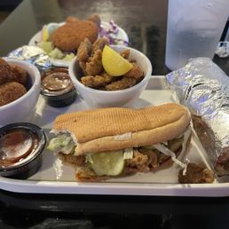 Crawfish Po Boy.