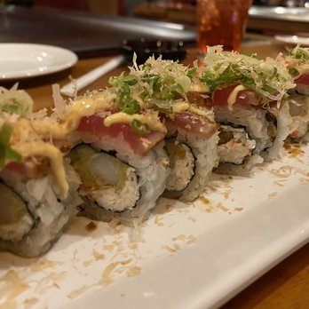 Mr. An's Teppan Steak & Seafood Sushi Bar - Cajun Tataki roll - Sushi Bars Near Me - Tucson, Arizona