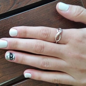 City Nails - Gel polish with adorable mummy, done by Anna! - Nail Salons Near Me - Somerville, Massachusetts City Nails - Gel polish with adorable mummy, done by Anna! - Nail Salons Near Me - Somerville, Massachusetts