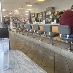 Indy Way Diner - Sitting at out table