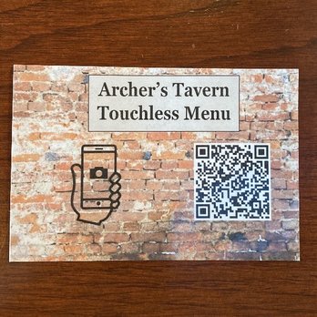 Archer's Tavern - "Touchless Menu" - American Near Me - Centerville, Ohio