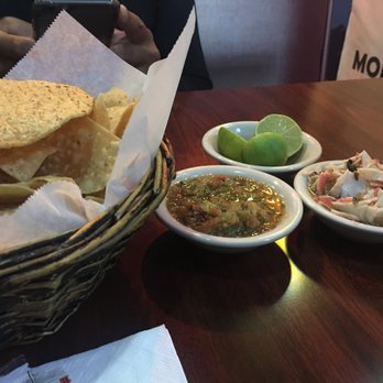 Mariscos Espinoza - Complimentary chips, salsa and ceviche. - Mexican Near Me - San Bernardino, California Mariscos Espinoza - Complimentary chips, salsa and ceviche. - Mexican Near Me - San Bernardino, California