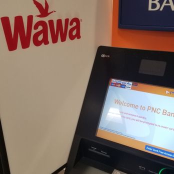 Wawa - No fee PNC!!! Yep!! Love security dividers for snoopy folks. - Convenience Stores Near Me - Springfield Township, New Jersey