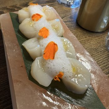 Hummingbird Sushi - Yuzu Scallops - Japanese Near Me - Seattle, Washington