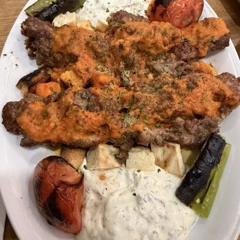 Sofra Grillhaus - #47 Yogurt Kebab bomb tomato sauce on top! - Turkish Near Me - Heilbronn, BW