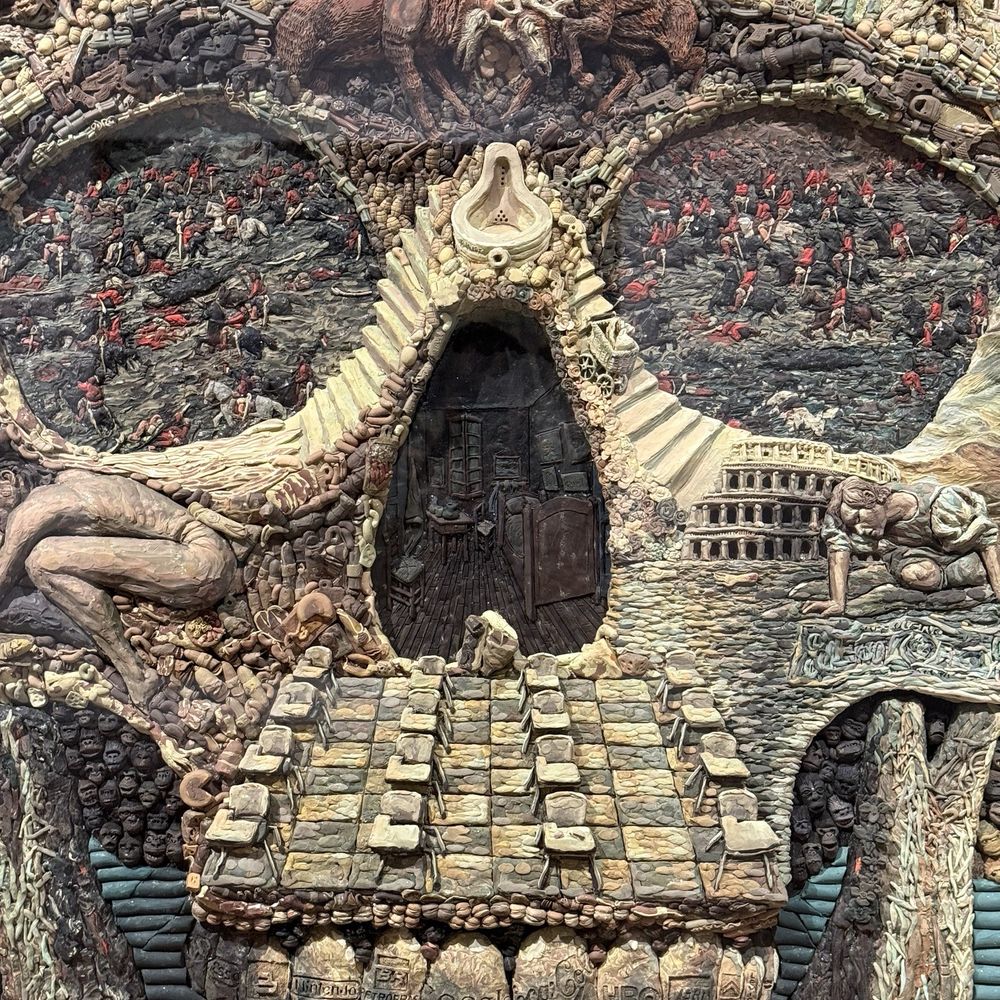 MALBA - Fundación Costantini - Detail of polymer clay skull - Museums Near Me - Buenos Aires, C