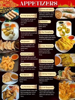 Menu photo 1 Chorfa Thai Cuisine Conroe, TX