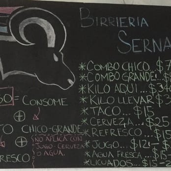 Birrieria Serna - Menú - Mexican Near Me - Aguascalientes, AGU Birrieria Serna - Menú - Mexican Near Me - Aguascalientes, AGU