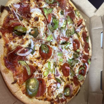 The Cheesy Bite - Mexicana Pizza - Pizza Near Me - Pflugerville, Texas