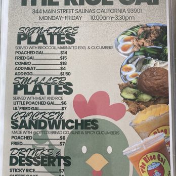 The Rice Gai - Thai Near Me - Salinas, California The Rice Gai - Thai Near Me - Salinas, California