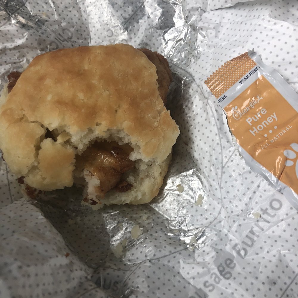 Chick-fil-A - Chick-fil-A Chicken Biscuit - Fast Food Near Me - San Diego, California