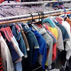 Asian clothing & Tailoring - A wide assortment of T-shirts and other tops.