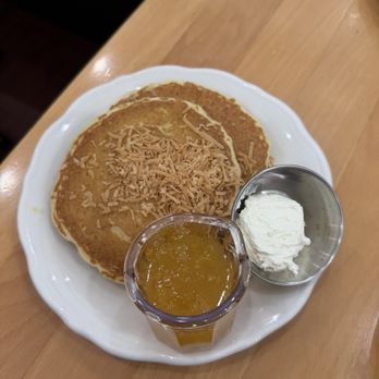 The Original Pancake House - Coconut pancakes - Breakfast & Brunch Near Me - White Plains, New York The Original Pancake House - Coconut pancakes - Breakfast & Brunch Near Me - White Plains, New York