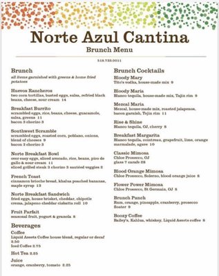 Menu photo 6 Norte Azul Cantina Stephentown, NY Menu photo 6 Norte Azul Cantina Stephentown, NY