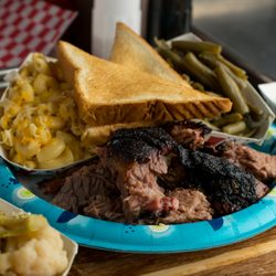 Poke In Da Eye World Championship BBQ & Catering - One Meat Plate - Brisket with Three Sides