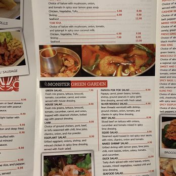 Monster Thai - Menu - Thai Near Me - Sherman Oaks, California Monster Thai - Menu - Thai Near Me - Sherman Oaks, California