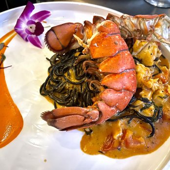 Trattoria 360 - Squid ink lobster pasta - Italian Near Me - Campbell, California