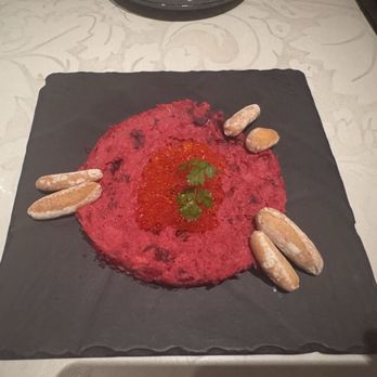 Jaleo - Tuna, beets, trout roe - Spanish Near Me - Las Vegas, Nevada Jaleo - Tuna, beets, trout roe - Spanish Near Me - Las Vegas, Nevada