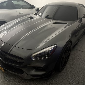 Peak Customs and Collision - AMG GTS - Body Shops Near Me - Charlotte, North Carolina