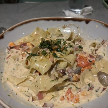 Pescado - Lobster pappardelle - American Near Me - Rosemary Beach, Florida Pescado - Lobster pappardelle - American Near Me - Rosemary Beach, Florida