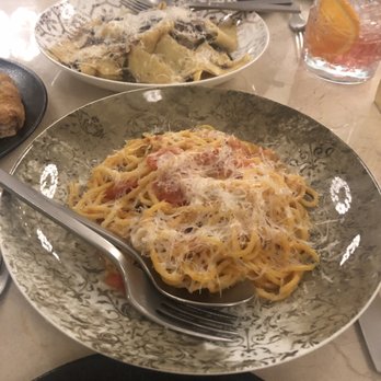 La Strega - Spaghetti pomodoro and stracci - Italian Near Me - Las Vegas, Nevada