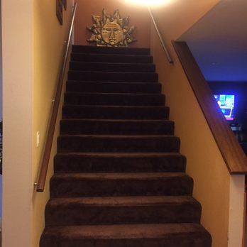 CSS Finish & Stairs - Before very dark and closed in. - General Contractors Near Me - San Dimas, California