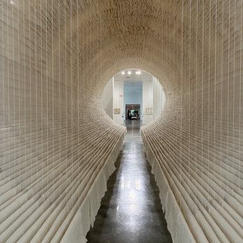 Rubell Museum - Tunnel of paper - Art Museums Near Me - Miami, Florida