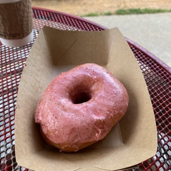 HenDough - A Strawberry Donut to start - Donuts Near Me - Hendersonville, North Carolina HenDough - A Strawberry Donut to start - Donuts Near Me - Hendersonville, North Carolina