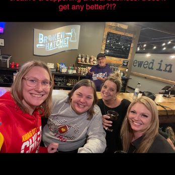 Broken Hatchet Brewery - I was there for a Pottery Glazing and sipping event. We had a blast! - Breweries Near Me - Belton, Missouri Broken Hatchet Brewery - I was there for a Pottery Glazing and sipping event. We had a blast! - Breweries Near Me - Belton, Missouri