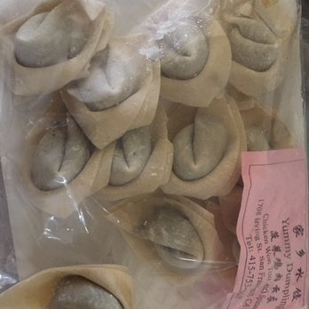 Yummy Dumpling - Half of the chicken wontons. - Do-It-Yourself Food Near Me - San Francisco, California