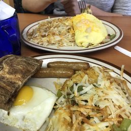 two plates of food on a table two plates of food on a table