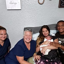Birth Experience Midwifery Care - Us with Jennifer and her amazing student midwife at our second home birth with BEMC!!