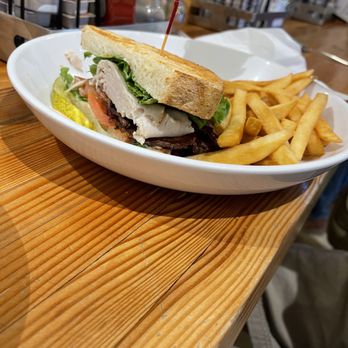 The Diner Vancouver - TURKEY CLUB on Sourdough with fries - Breakfast & Brunch Near Me - Vancouver, Washington The Diner Vancouver - TURKEY CLUB on Sourdough with fries - Breakfast & Brunch Near Me - Vancouver, Washington