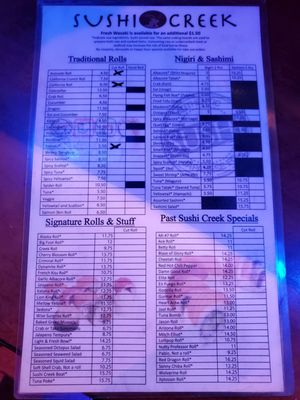Menu photo 6 Sushi Creek Queen Creek, AZ Menu photo 6 Sushi Creek Queen Creek, AZ