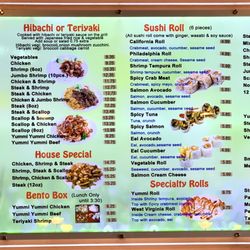 Yummi Japan - Menu 2024.05