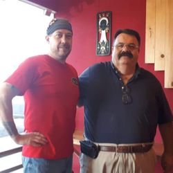 Thai Bistro Express - Chef Steve and me Chef Bob