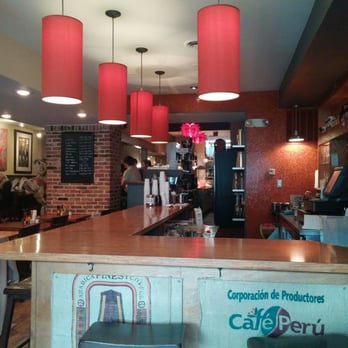 Spoons Cafe - Looking out into the interior space. Tucked away into the nook. - New American Near Me - Baltimore, Maryland