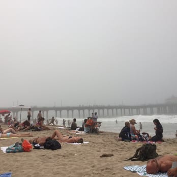 Manhattan Beach Pier - North side of the pier, this was the weekend of the Santa Clarita fires. - Local Flavor Near Me - Manhattan Beach, California Manhattan Beach Pier - North side of the pier, this was the weekend of the Santa Clarita fires. - Local Flavor Near Me - Manhattan Beach, California